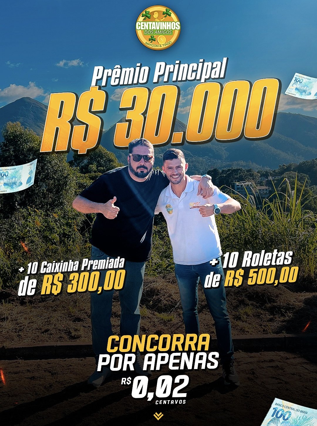 30k na conta !